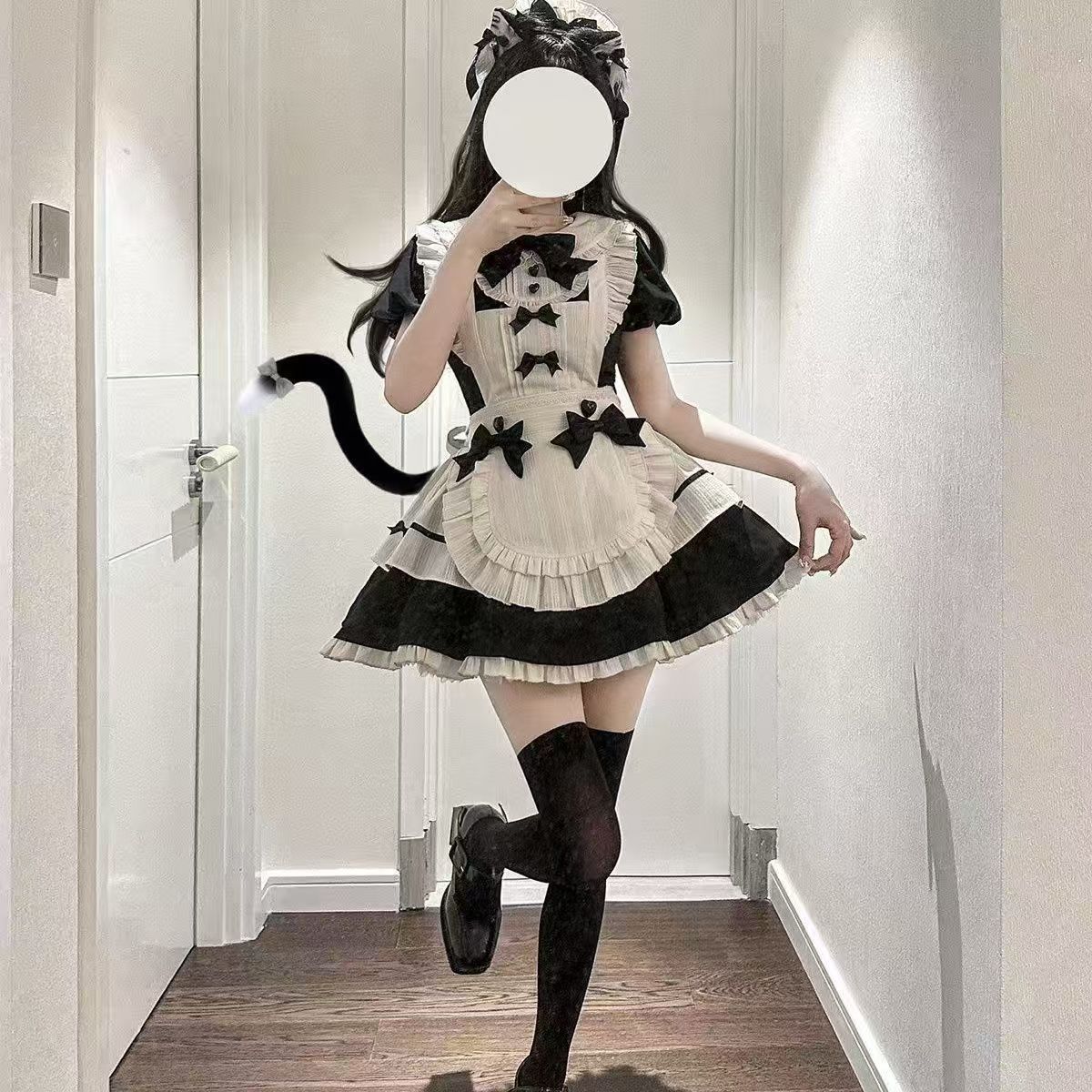 Vintage Women'S Formal Wear - Autumn Japanese Cute Lolita Maid Style