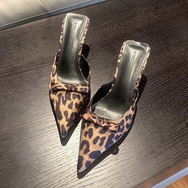 women's leopard-print pointed  - đánh giá và giá Women Formal Wear For Office