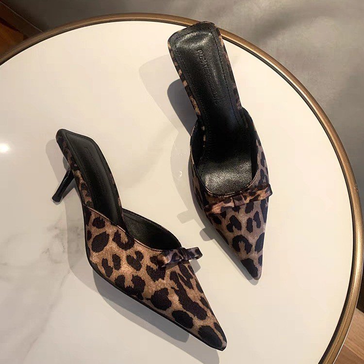 women's leopard-print pointed  - đánh giá và giá Women Formal Wear For Office