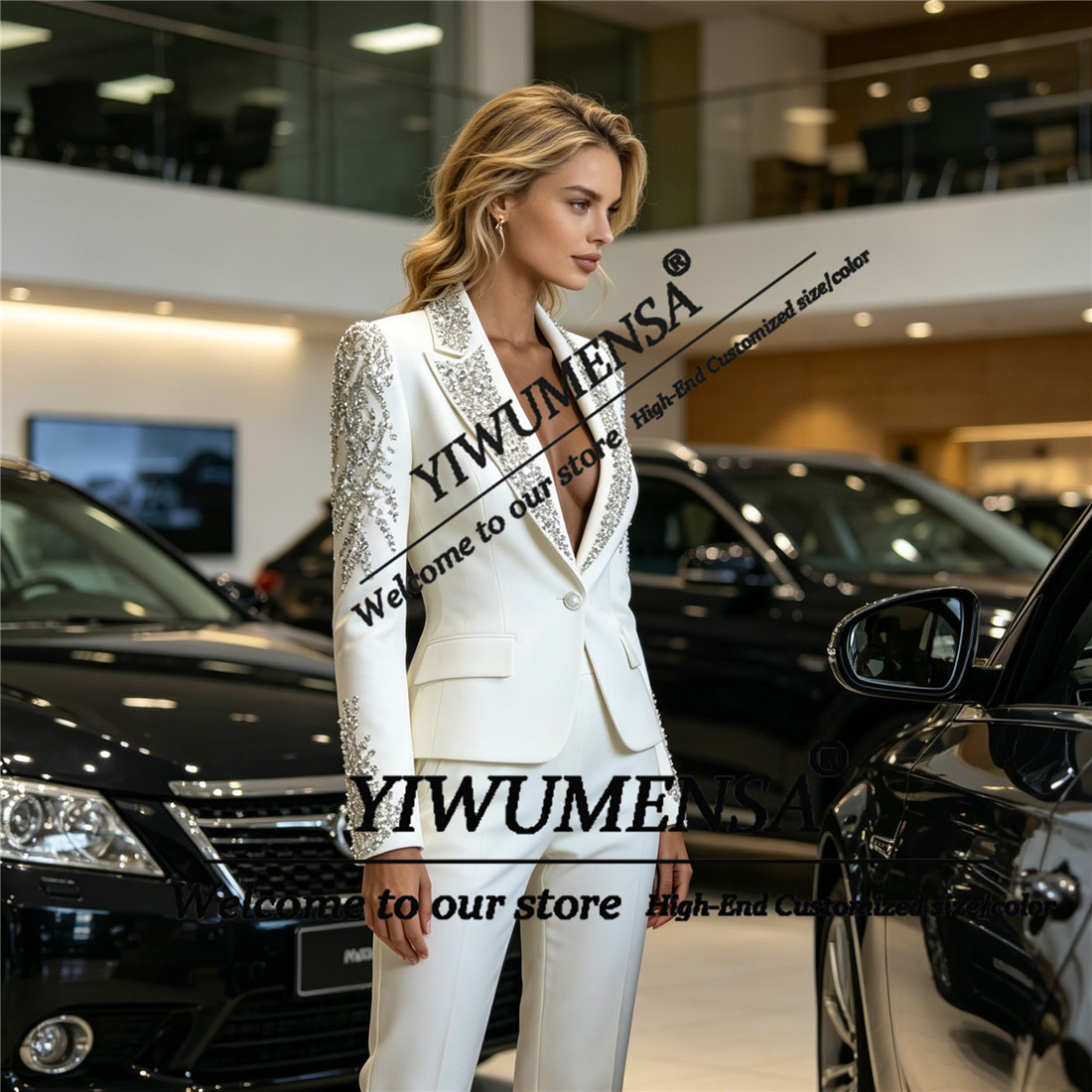 Luxury Women Suits 2 Pieces Se - đánh giá và giá Women'S Formal Wear Suit