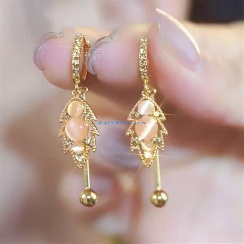 Bông hình lá mắt mèo N7YF dành - đánh giá và giá Women Formal Wear Designers