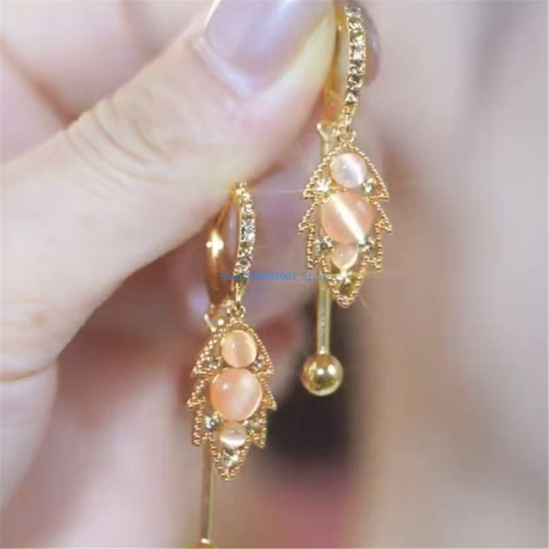 Bông hình lá mắt mèo N7YF dành - đánh giá và giá Women Formal Wear Designers