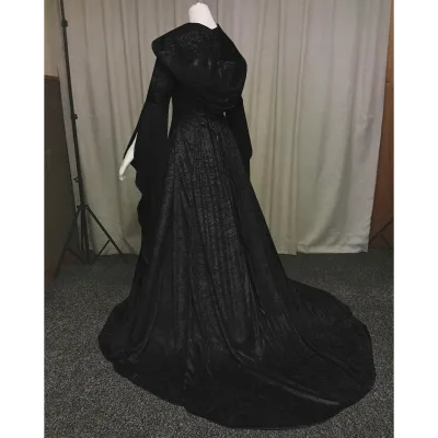 `Medieval Hooded Witch Dress W - đánh giá và giá Vintage Women'S Formal Wear