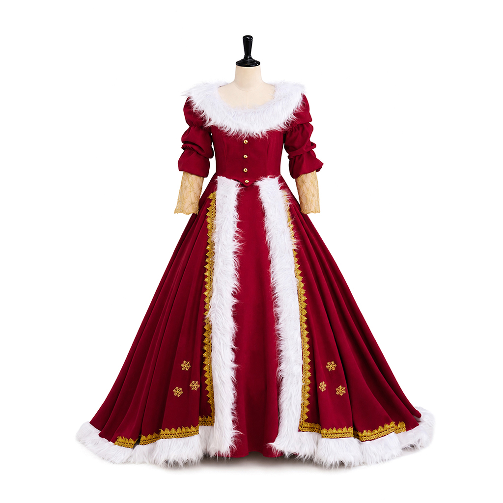 Deluxe Mrs Claus Costumes Adul - đánh giá và giá Vintage Women'S Formal Wear