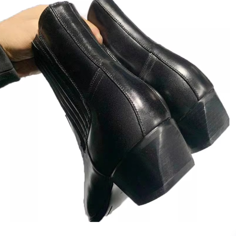 Men's Black Leather Western Ch - đánh giá và giá Women Formal Wear Western