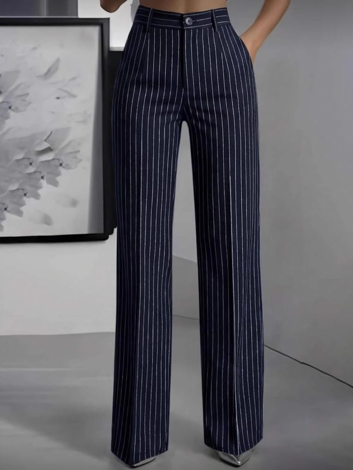 Elegant High Waist Straight Le - đánh giá và giá Women'S Formal Wear Suit