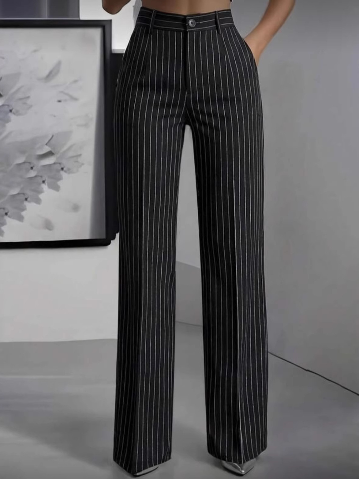 Elegant High Waist Straight Le - đánh giá và giá Women'S Formal Wear Suit
