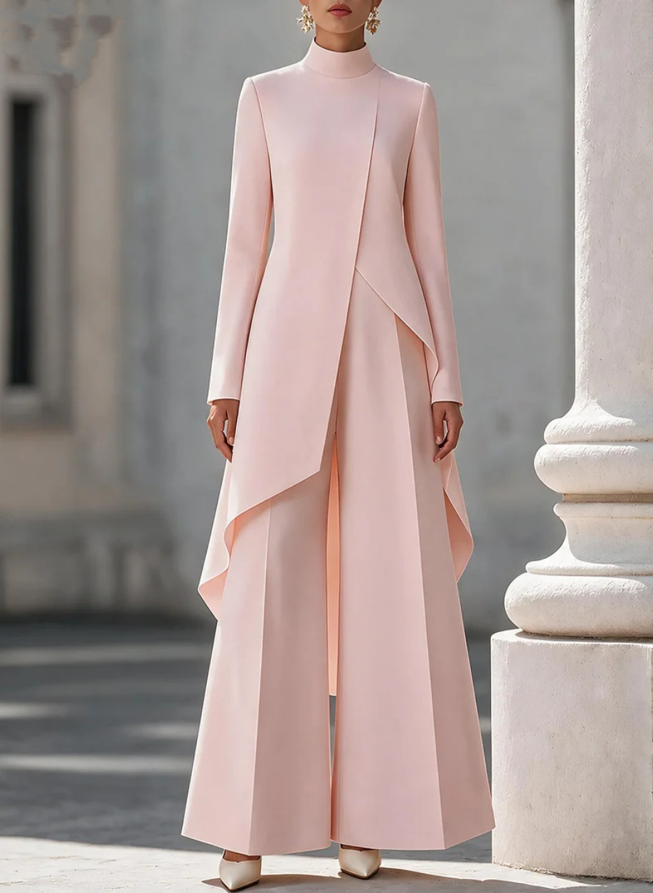 Women Two Piece Outfit Mock Ne - đánh giá và giá Women'S Formal Wear Suit