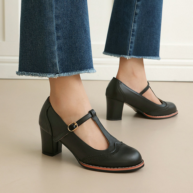 Women's Mary Jane Pumps T-Stra - đánh giá và giá Vintage Women'S Formal Wear
