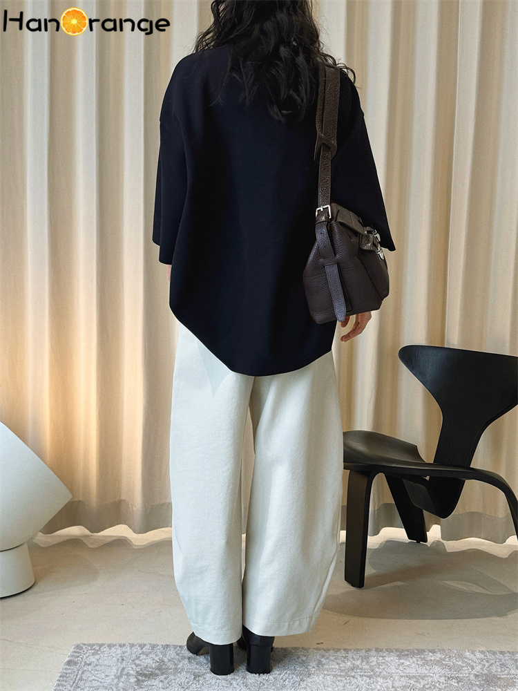 HanOrange 2026 Spring High-Wai - đánh giá và giá Tailored Trouser Wide