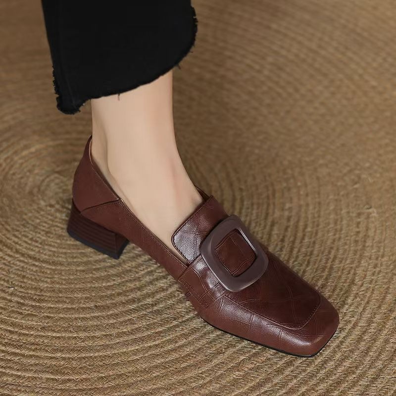 Fashion Square Buckle Designer - đánh giá và giá Women Formal Wear For Office